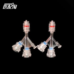 Y型四通三叉接头鲁尔阀